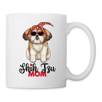 Shih Tzu Mom Shih Tzu Mama - Mug - white - Right