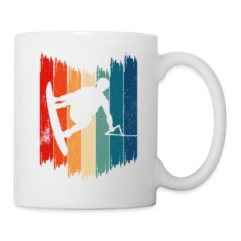 Wakeboard Vintage Wakeboarding - Mug - white - Right