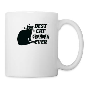 Best Cat Grandma Ever Grandma loves cats - Mug - white - Right