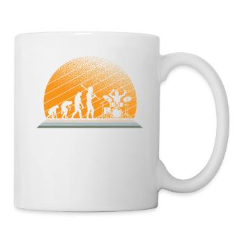 Drummer Drums Evolution Full Moon Stage - Mug - white - Right
