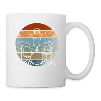 Vitruvian Drummer Drummer Legend - Mug - white - Right