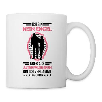 Altenpflege Engel Altenpflegerin Altenheim - Tasse - Weiß - Rechts