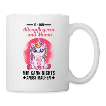 Altenpflegerin und Mama Altenheim - Tasse - Weiß - Rechts