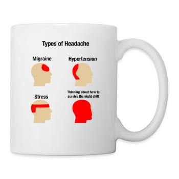 Doctor Doctor Doctor Night Shift - Mug - white - Right