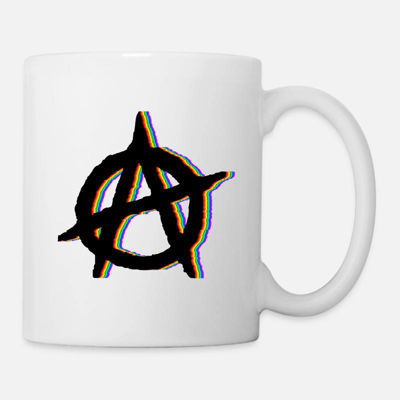 Anarchie - Tasse - Weiß