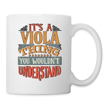 C’est une chose d’alto que vous ne comprendriez pas - Viola - Mug blanc - blanc - Droite
