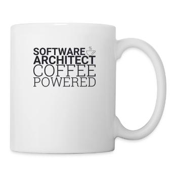 "Software Architect Coffee | Software Architektur" - Tasse - Weiß - Rechts