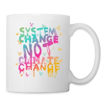 System Change - not Climate Change - Mug - white - Right