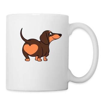 Dachshund Butt The Dachshund Whisperer - Mug - white - Right