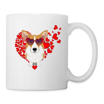 Welsh Corgi Lover I Dog Lover I Welsh Corgi - Mug - white - Right