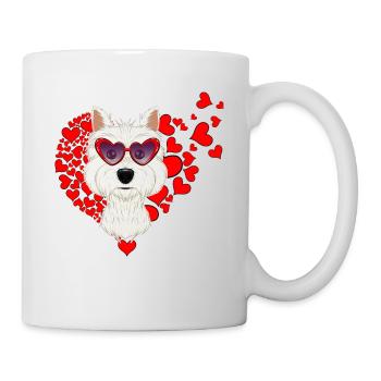 West Highland Terrier Lover I Dog Lover I West - Mug - white - Right