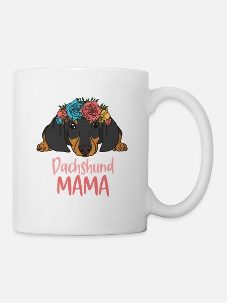 DACHSHUND MAMA - Mug - white