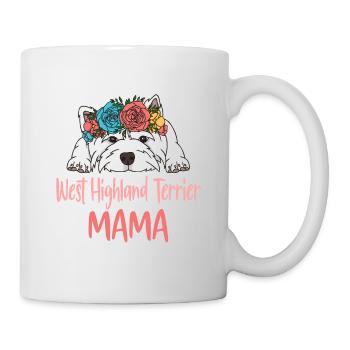 WEST HIGHLAND TERRIER MAMA - Mug - white - Right