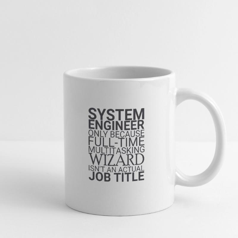 "System Engineer Wizard | Systemtechnik" Tasse