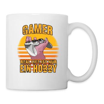 Egoshooter Pro Gamer Nerd Gaming PC Spieler - Tasse - Weiß - Rechts