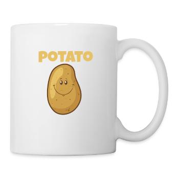 Vegetable Humor I Potato Meme I Potatos Lover I - Mug - white - Right