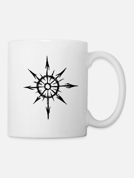 Chaosstern - Tasse - Weiß