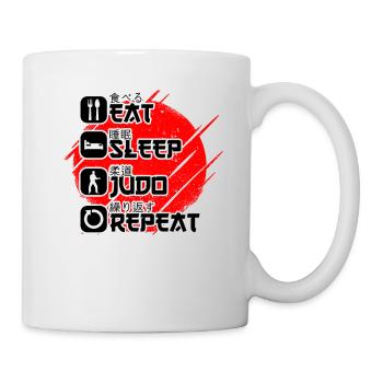 Judo Judoka Japanese Martial Arts - Mug - white - Right