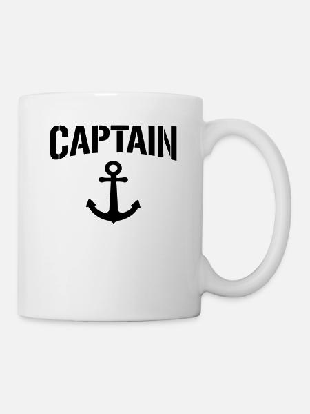Kapitän Captain - Tasse - Weiß