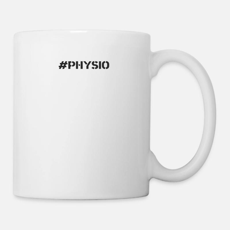 Sports de réadaptation - #Physio - Mug blanc - blanc