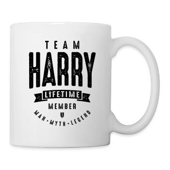 Team Harry Lifetime Member Funny Personalized - Mug - white - Right