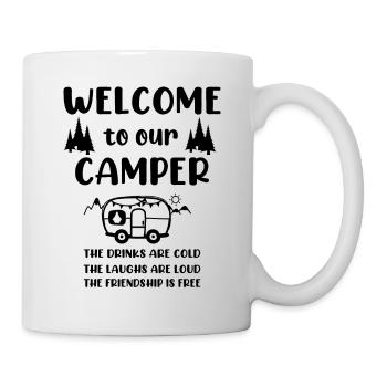 Camping Camping Caravane Camping - Mug blanc - blanc - Droite