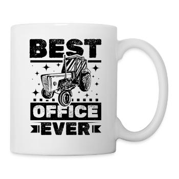 Traktor Office - Tasse - Weiß - Rechts