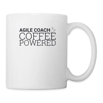 « Agile Coach Coffee | Agile » - Mug blanc - blanc - Droite
