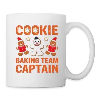 Cookie Baking Team Captain - Weihnachten Backen - Tasse - Weiß - Rechts