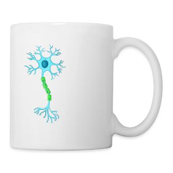 Anatomy Of Neuron Neuroscience Neurologist - Tasse - Weiß - Rechts