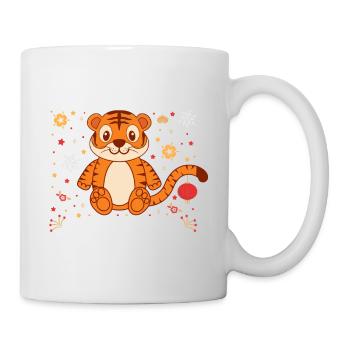 2022 The Year of the Tiger China Horoscope Happiness Money - Mug - white - Right