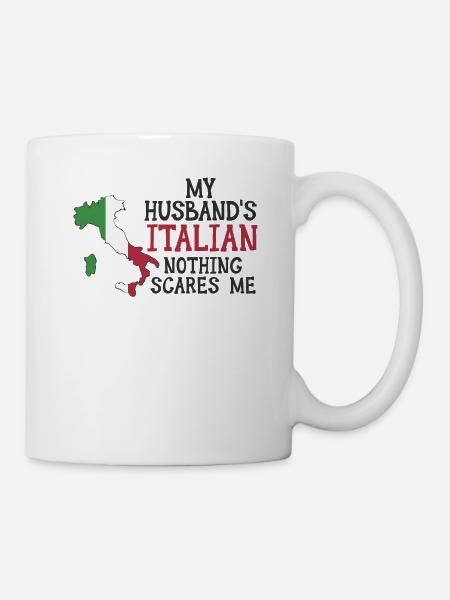 Femme Italie Italien Italien Italien - Mug blanc - blanc