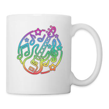 Music Guitarist Music Electric Guitar - Mug - white - Right