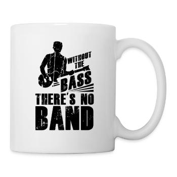 Musiker Music Guitarist Music Bass Player Bassist - Tasse - Weiß - Rechts