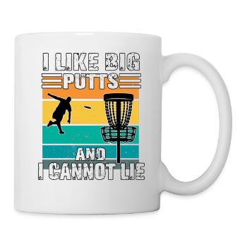 Disc Golf Frisbee Ultimate Frisbee Disc Golf - Mug - white - Right