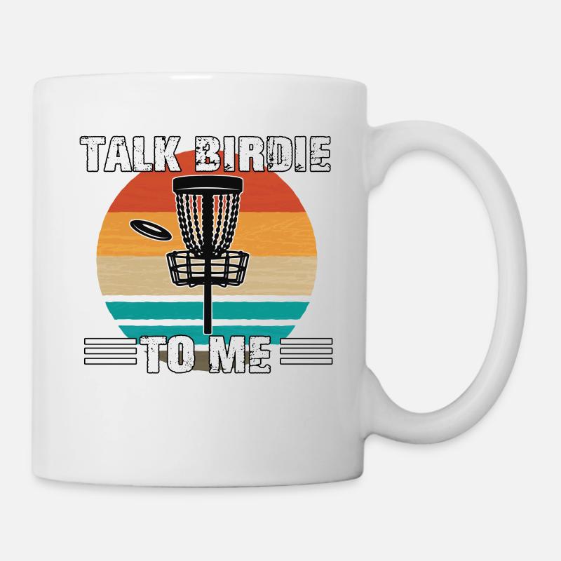 Disc Golf Player Ultimate Frisbee Fan Disc Golf - Mug - white