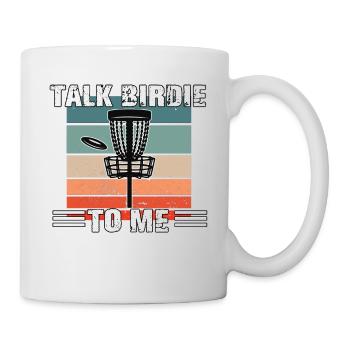 Vintage Frisbee Outdoor Sport Retro Disc Golf - Mug - white - Right