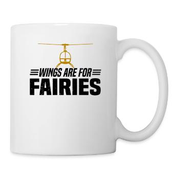 Pilot Hubschrauber Helikopter Spruch Hobbypilot - Tasse - Weiß - Rechts