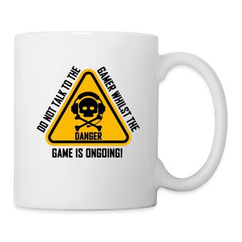 Nicht stören Gaming Zocker Spieler Gamer - Tasse - Weiß - Rechts