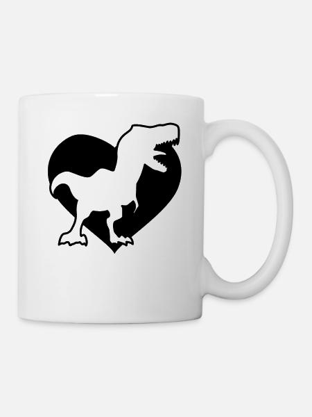 Paléontologie Dinosaures - Mug blanc - blanc