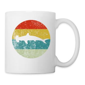 Hammerhai - Tasse - Weiß - Rechts