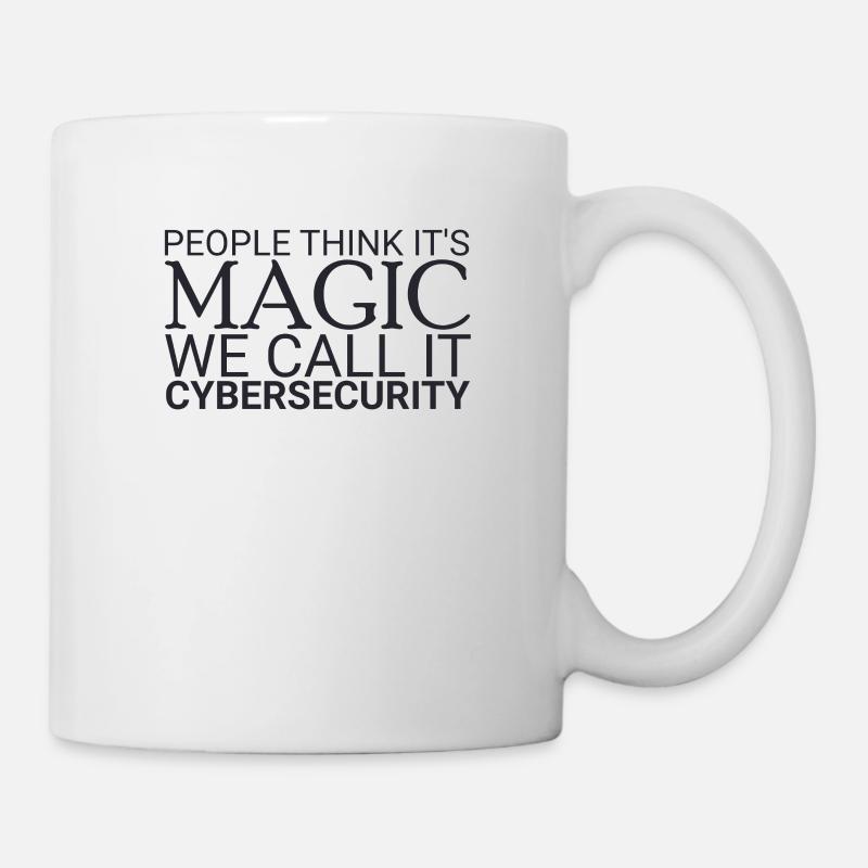 "Cybersecurity Magic | Cybersecurity" - Tasse - Weiß