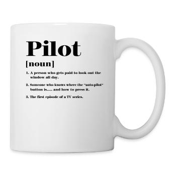 Définition du projet pilote - Mug blanc - blanc - Droite