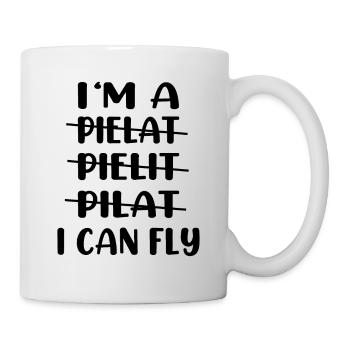 Les pilotes disent voler avion drôle cadeau - Mug blanc - blanc - Droite