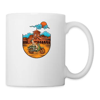 Vietnam I Saigon Scooter Pho Bo Motif de voyage pour - Mug blanc - blanc - Droite