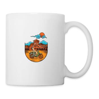 Vietnam I Hanoi Scooter Pho Bo Motif de voyage pour - Mug blanc - blanc - Droite