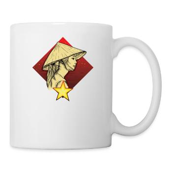 Vietnam I Hanoi Scooter Pho Bo Motif de voyage pour - Mug blanc - blanc - Droite