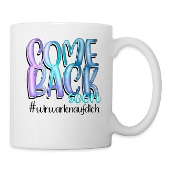 Les vœux de rétablissement reviennent bientôt - Mug blanc - blanc - Droite