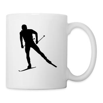 Herren Langlauf Langlauf Skating Langlauf Classic - Tasse - Weiß - Rechts