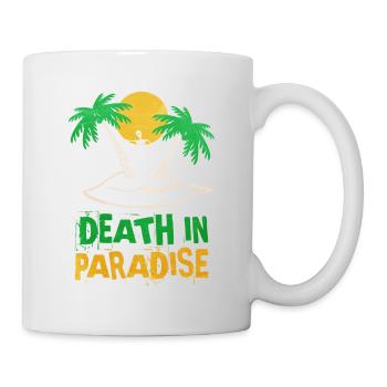Death in Paradise motiv - geschenkidee - Tasse - Weiß - Rechts